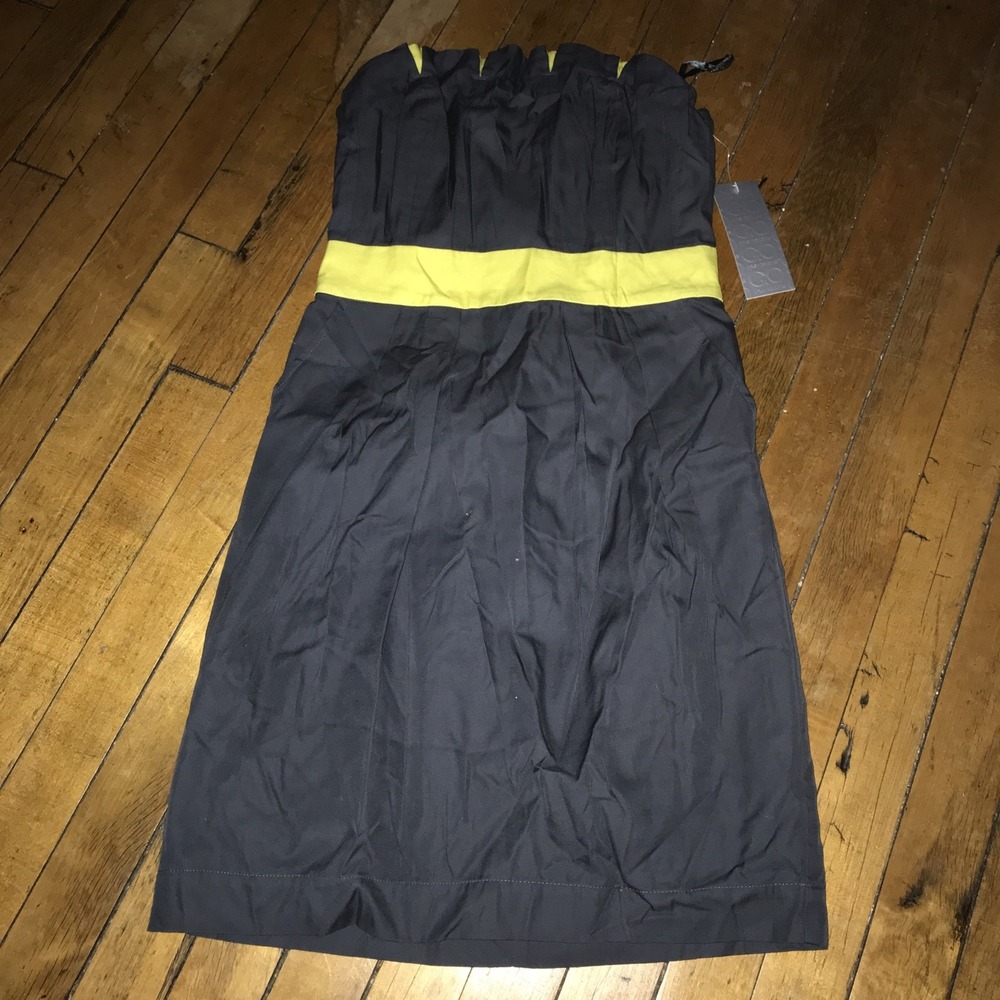 Go Intl By Target Size‎ 5 NWT Gray Strapless Dress
